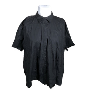Unisex Just Female - Lühikeste käistega pluus, suurus 42 - Must (1)