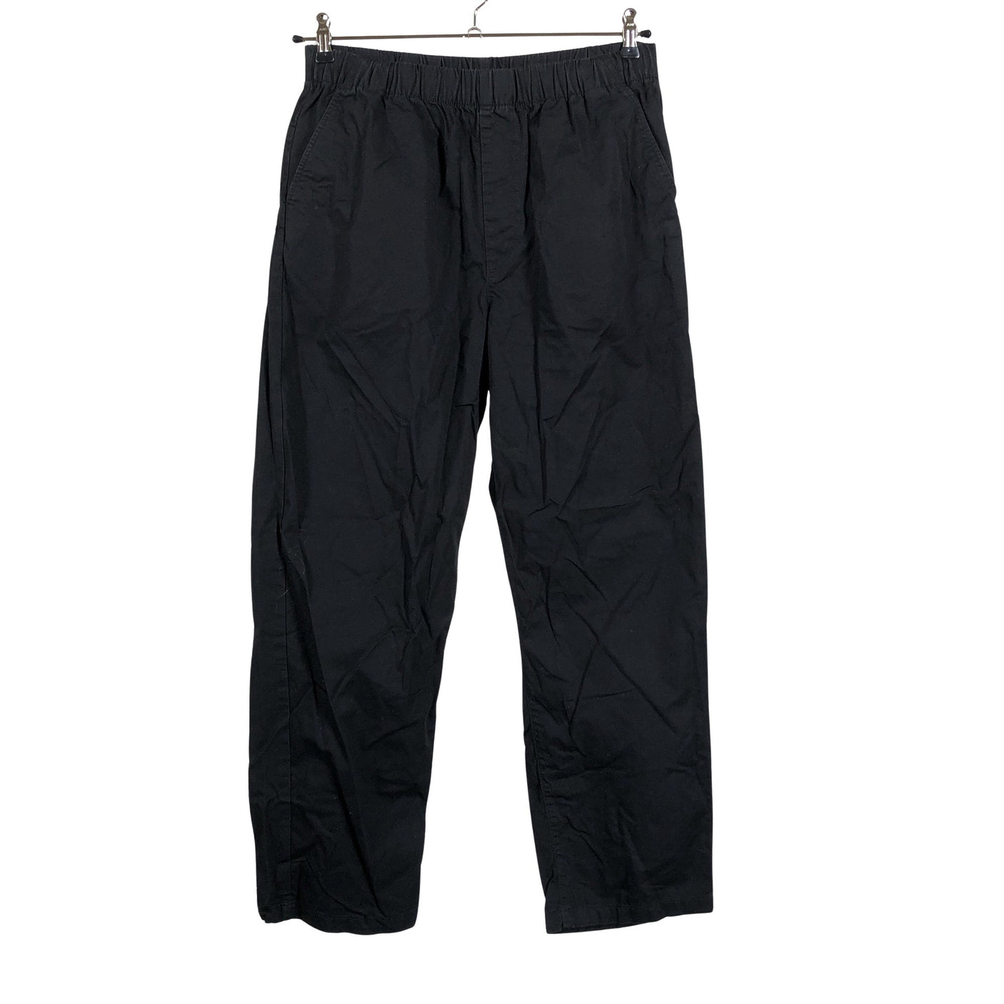 Unisex Muji - Mittevenivad püksid, suurus 40 - Must (1)