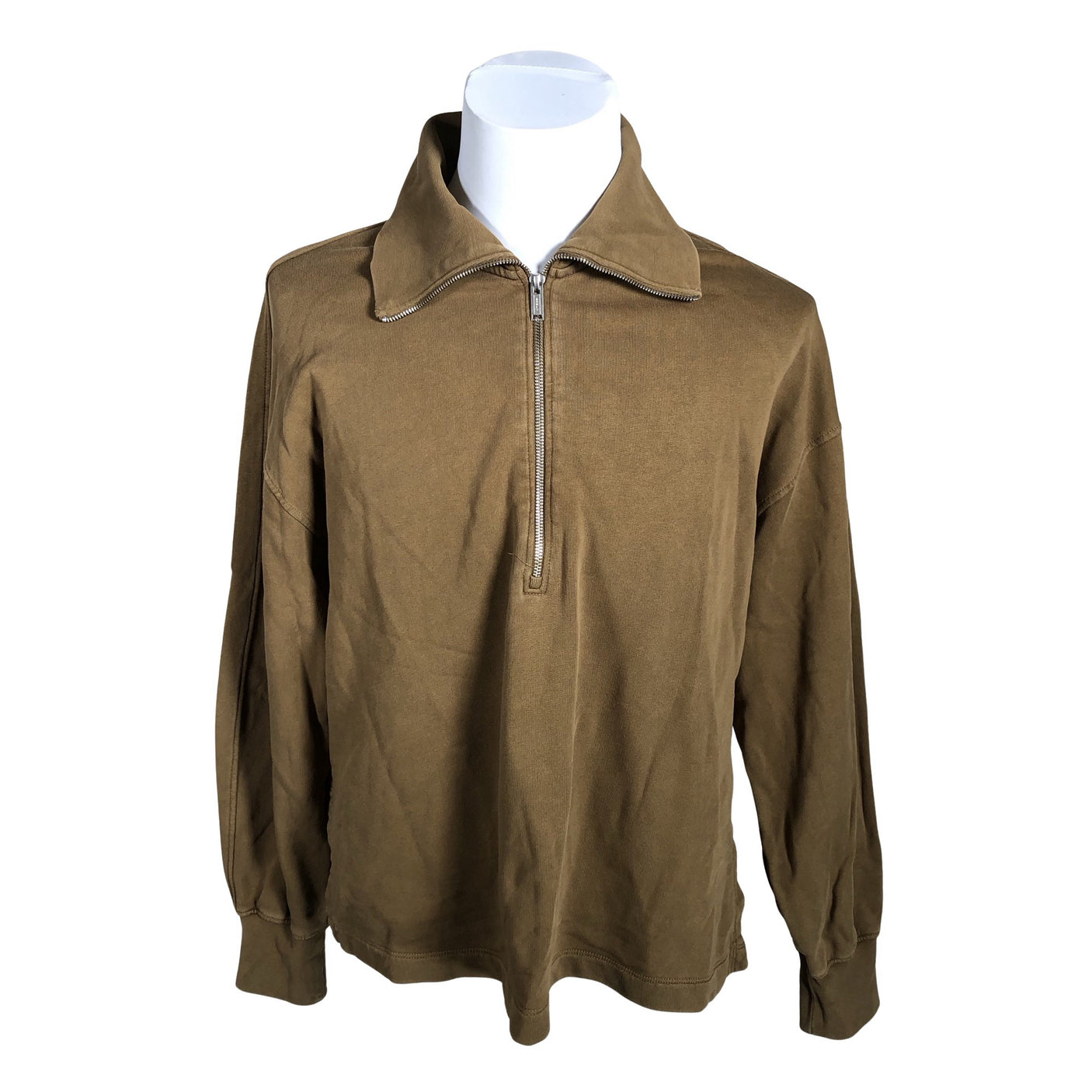 Unisex Arket - Dressikangast pluus, suurus M - Pruun (1)