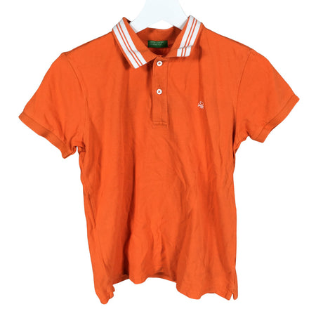 Unisex Benetton - Polosärk, suurus 152 - 158 - Oranž ()