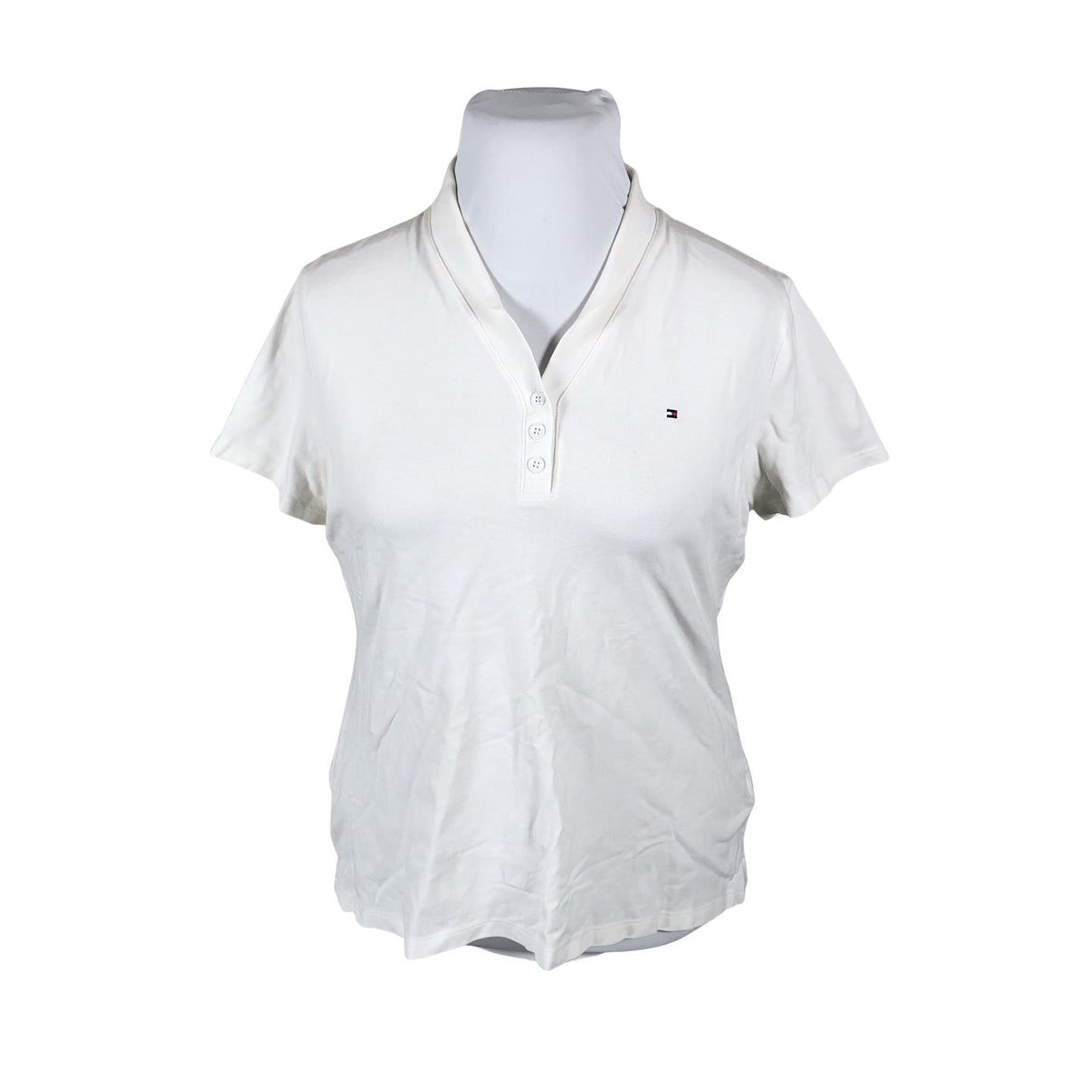 Unisex Tommy Hilfiger - Polosärk, suurus 42 - Valge (1)