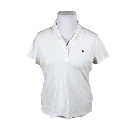 Unisex Tommy Hilfiger - Polosärk, suurus 42 - Valge ()