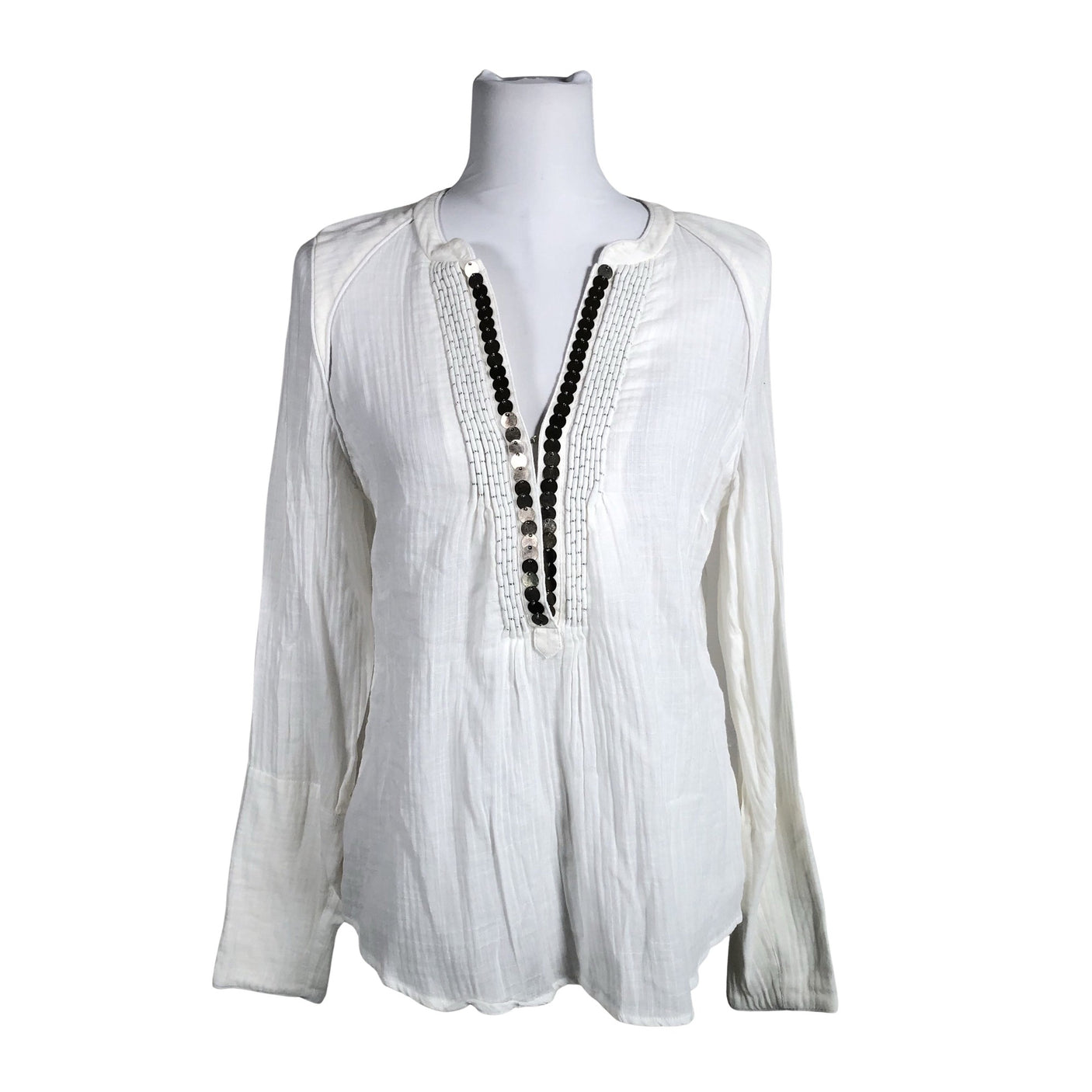 Unisex Gustav - Pluus, suurus 40 - Valge (1)