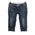 Unisex Tommy Hilfiger - Teksast poolpikad püksid, suurus W31 - Sinine ()