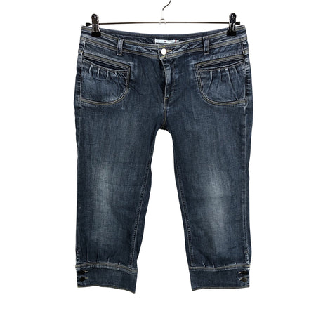 Unisex Tommy Hilfiger - Teksast poolpikad püksid, suurus W31 - Sinine ()