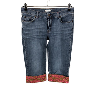 Unisex Sand - Teksast poolpikad püksid, suurus W31 - Sinine (1)