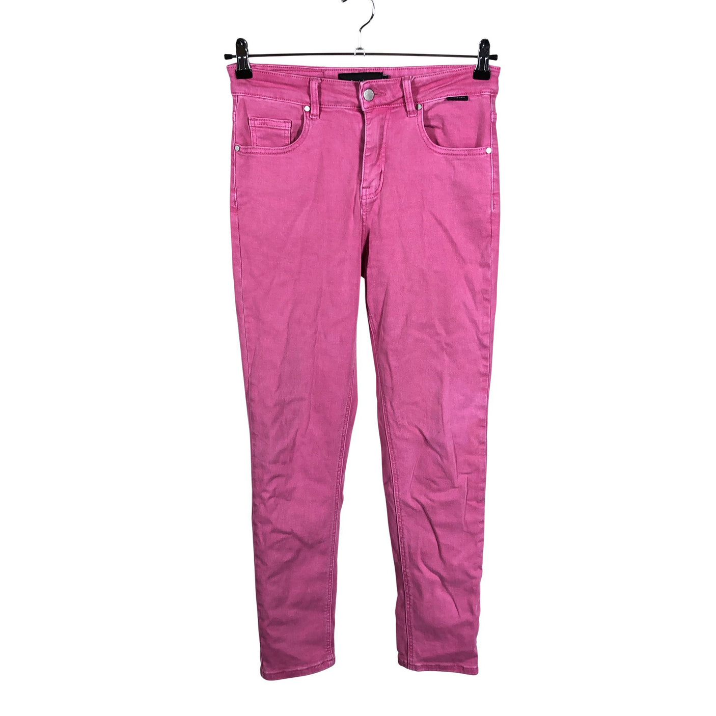 Unisex Perfect Jeans - Teksad, suurus 38 - Roosa (1)