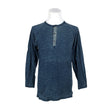 Unisex Emmett - Trikotaažist pluus, suurus L - Sinine ()