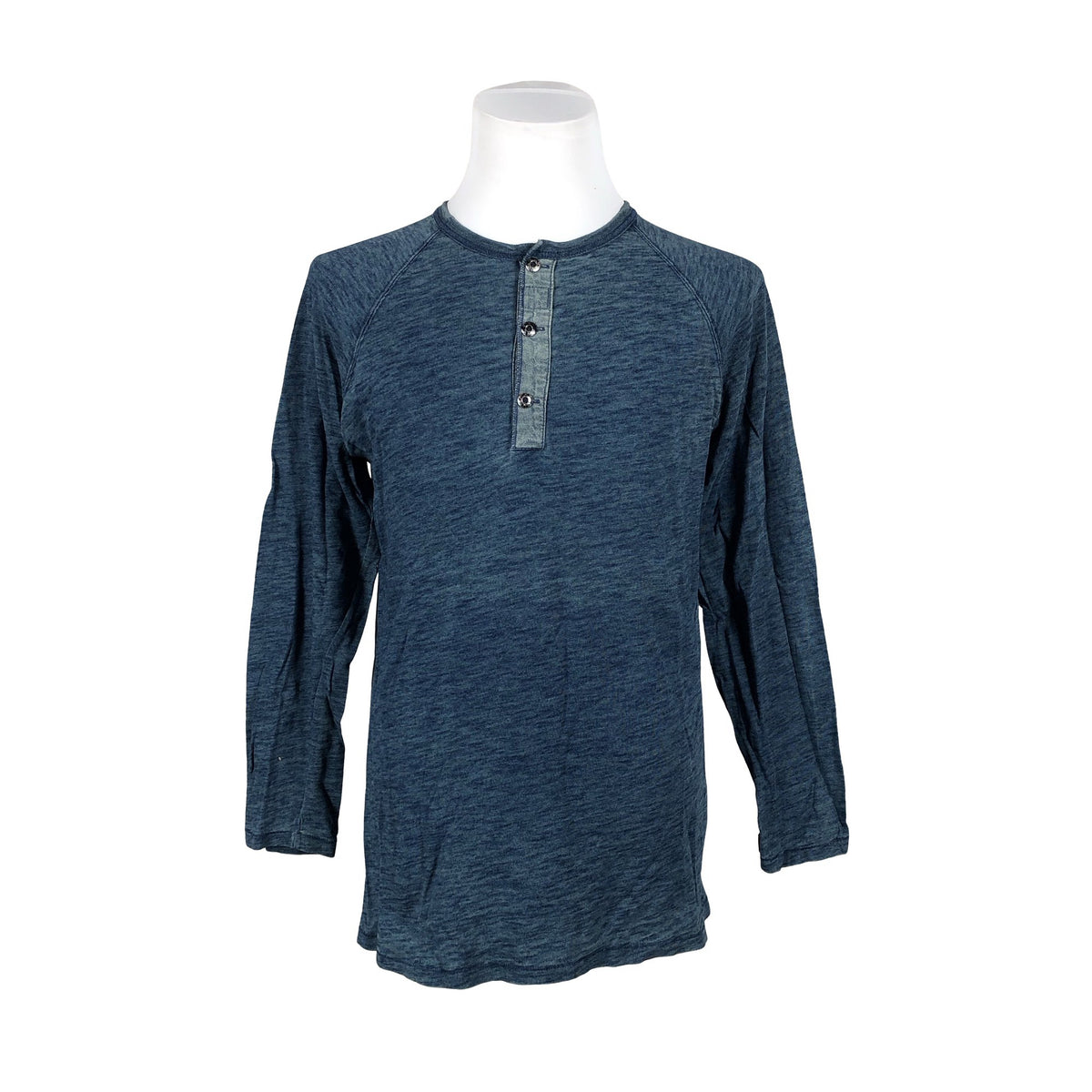 Unisex Emmett - Trikotaažist pluus, suurus L - Sinine (1)