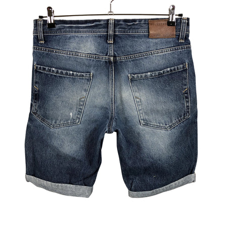 Unisex Selected - Teksast lühikesed püksid, suurus M - Sinine (2)