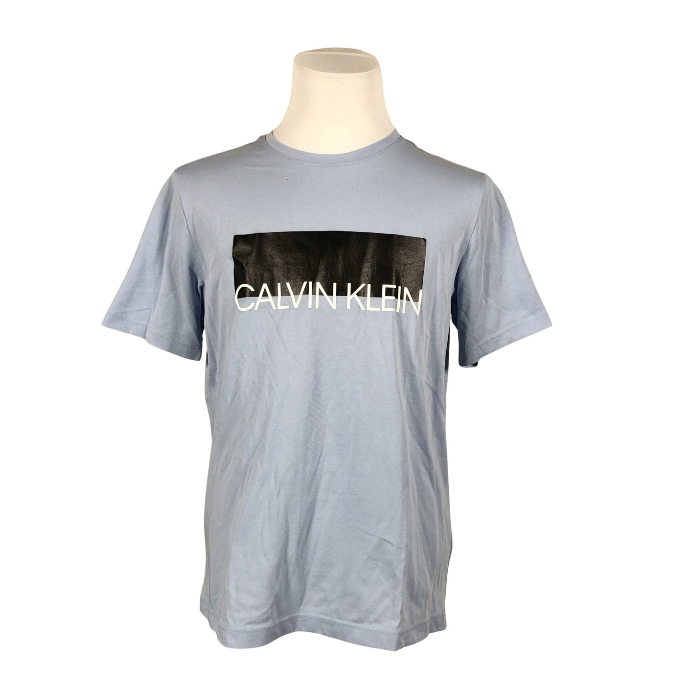 Unisex Calvin Klein - T-särk, suurus 40 - Helesinine (1)