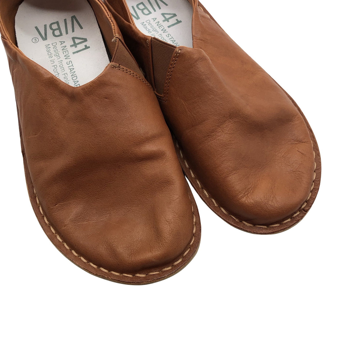Unisex Vibae - Mokassiinid, suurus 41 - Pruun (2)