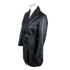 Unisex Big-L - Nahktagi, suurus 36 - Must (3)