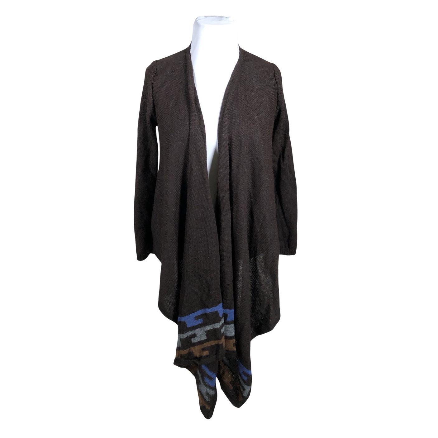 Unisex La Alpaca - Kardigan, suurus 44 - Pruun (1)