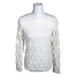 Unisex Selected - Trikotaažist pluus, suurus 34 - Looduslik valge ()