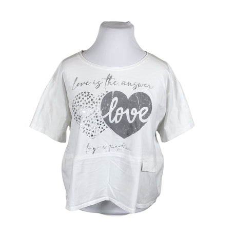 Unisex New Collection - T-särk, suurus 44 - Valge ()