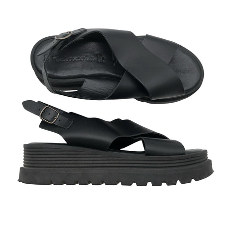 Unisex Tamaris - Rihmikud, suurus 38 - Must ()