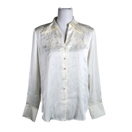 Unisex Gerry Weber - Pluus, suurus 40 - Looduslik valge ()