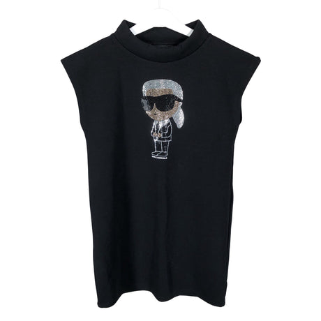 Unisex Karl Lagerfeld - Trikotaažist kleit, suurus 146 - 152 - Must ()