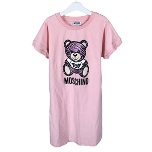 Unisex Moschino Teen - Dressikangast kleit, suurus 146 - 152 - Heleroosa (1)