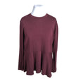 Unisex Nanso - Trikotaažist tuunika, suurus 44 - Veinipunane ()