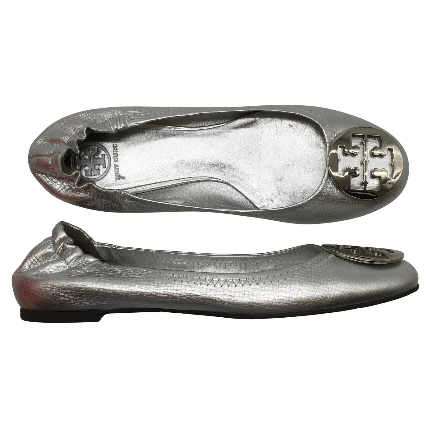 Unisex Tory Burch - Baleriinad, suurus 40 - Hõbe (1)