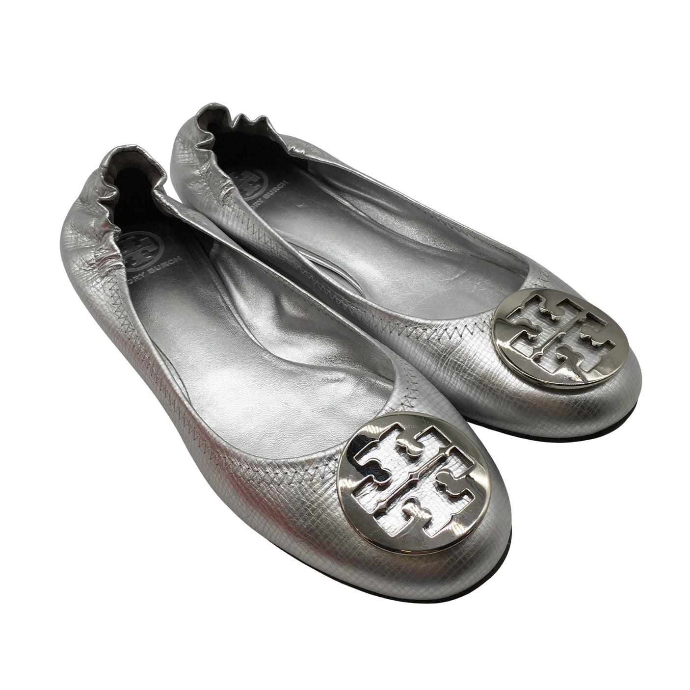 Unisex Tory Burch - Baleriinad, suurus 40 - Hõbe (2)