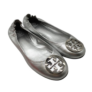 Unisex Tory Burch - Baleriinad, suurus 40 - Hõbe (2)