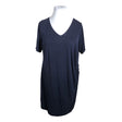 Unisex Zizzi - Trikotaažist kleit, suurus 46 - Sinine ()
