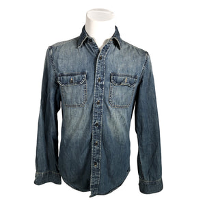 Unisex American Eagle Outfitters - Teksasärk, suurus S - Sinine (1)