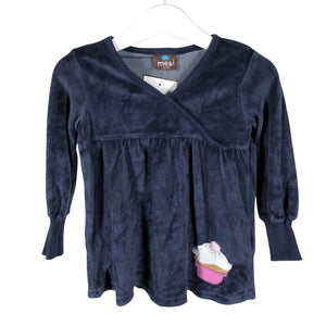 Unisex me&i - Trikotaažist kleit, suurus 86 - 92 - Sinine (1)