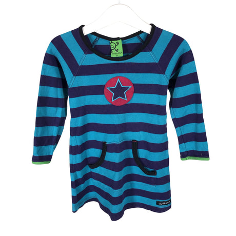 Unisex Villervalla - Trikotaažist kleit, suurus 86 - 92 - Sinine ()