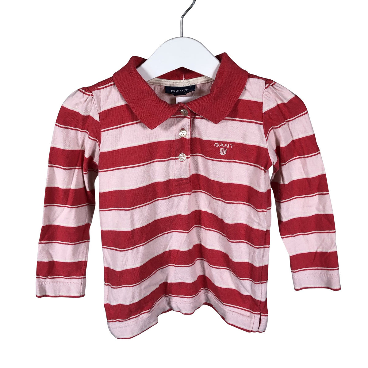 Unisex Gant - Trikotaažist pluus, suurus 80 - 86 - Punane (1)