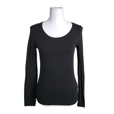 Unisex Part two - Trikotaažist pluus, suurus 38 - Must ()