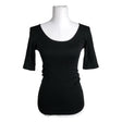 Unisex Rosemunde - Trikotaažist pluus, suurus 38 - Must ()