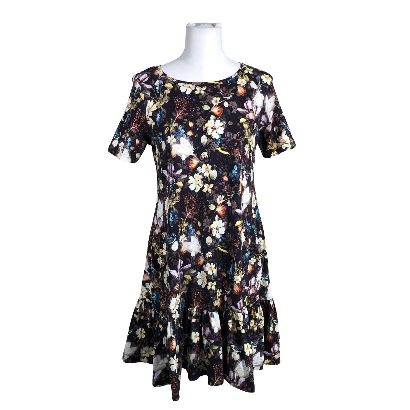 Unisex Ehta - Trikotaažist kleit, suurus 40 - Must (1)