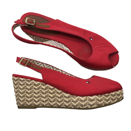 Unisex Tommy Hilfiger - Kontsaga rihmikud, suurus 37 - Punane ()