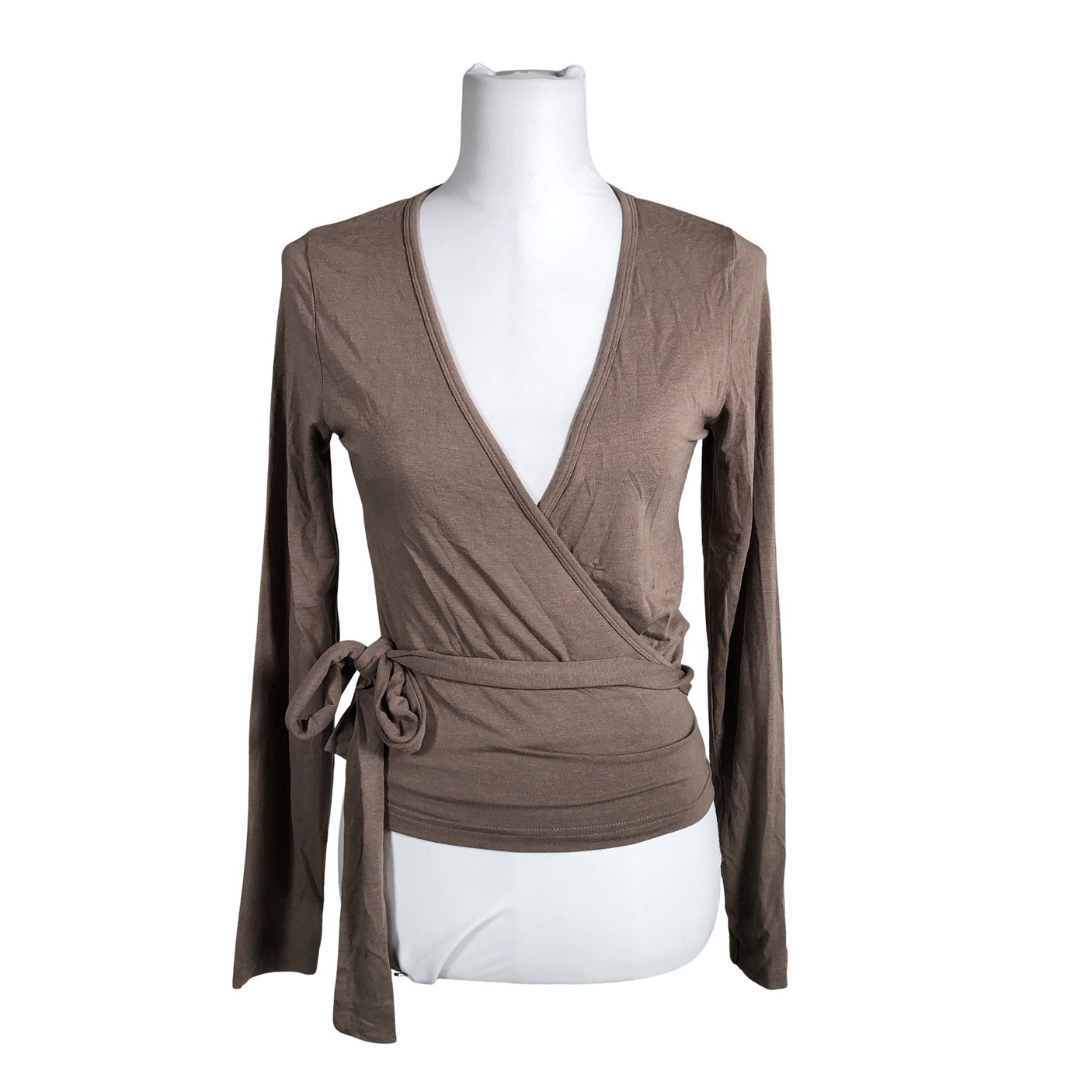 Unisex Kaiko - Trikotaažist pluus, suurus 36 - Pruun (1)
