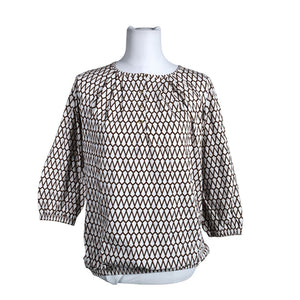 Unisex NOSH - Trikotaažist pluus, suurus 38 - Pruun (1)