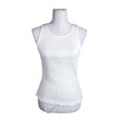 Unisex NOSH - Trikotaažist topp, suurus 38 - Valge ()