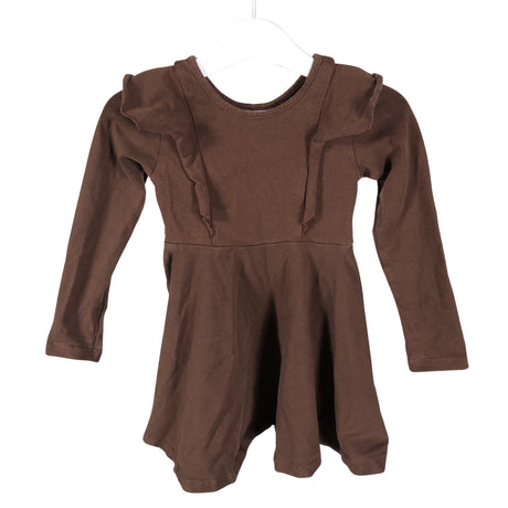 Unisex Gugguu - Trikotaažist kleit, suurus 86 - 92 - Pruun ()