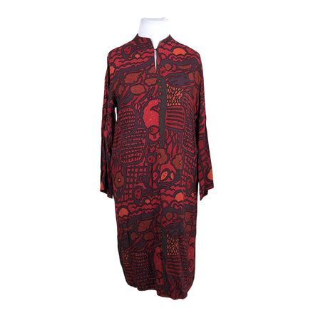 Unisex Marimekko - Mitteveniv kleit, suurus 42 - Veinipunane ()