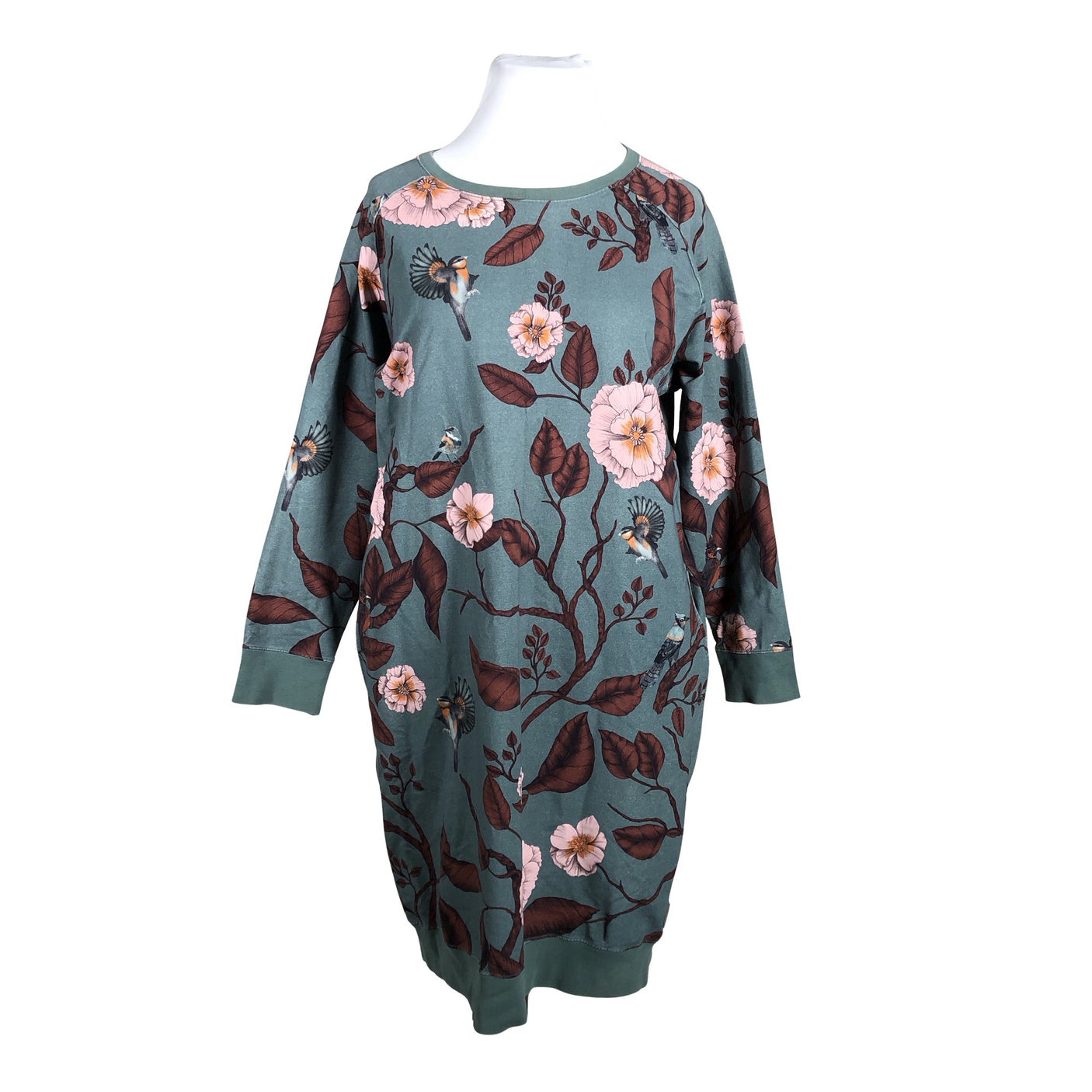 Unisex Blaa - Dressikangast kleit, suurus 42 - Roheline (1)