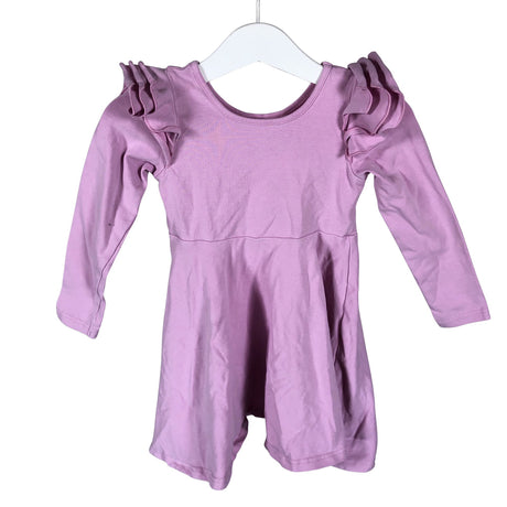 Unisex Gugguu - Trikotaažist kleit, suurus 80 - 86 - Heleroosa ()