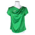 Unisex Rinascimento - Lühikeste käistega pluus, suurus 36 - Roheline ()