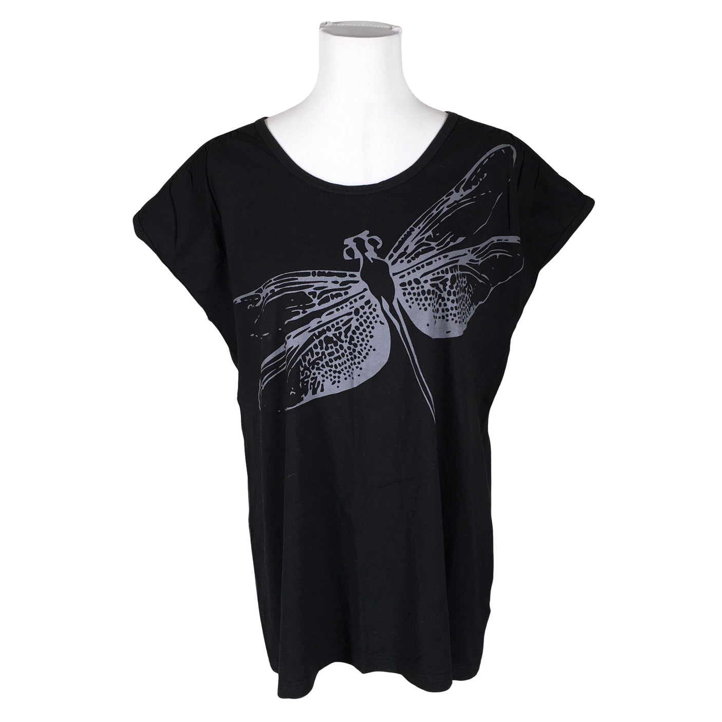 Unisex Nanso - T-särk, suurus 40 - Must (1)