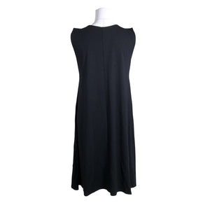 Unisex Nanso - Trikotaažist kleit, suurus 40 - Must (2)