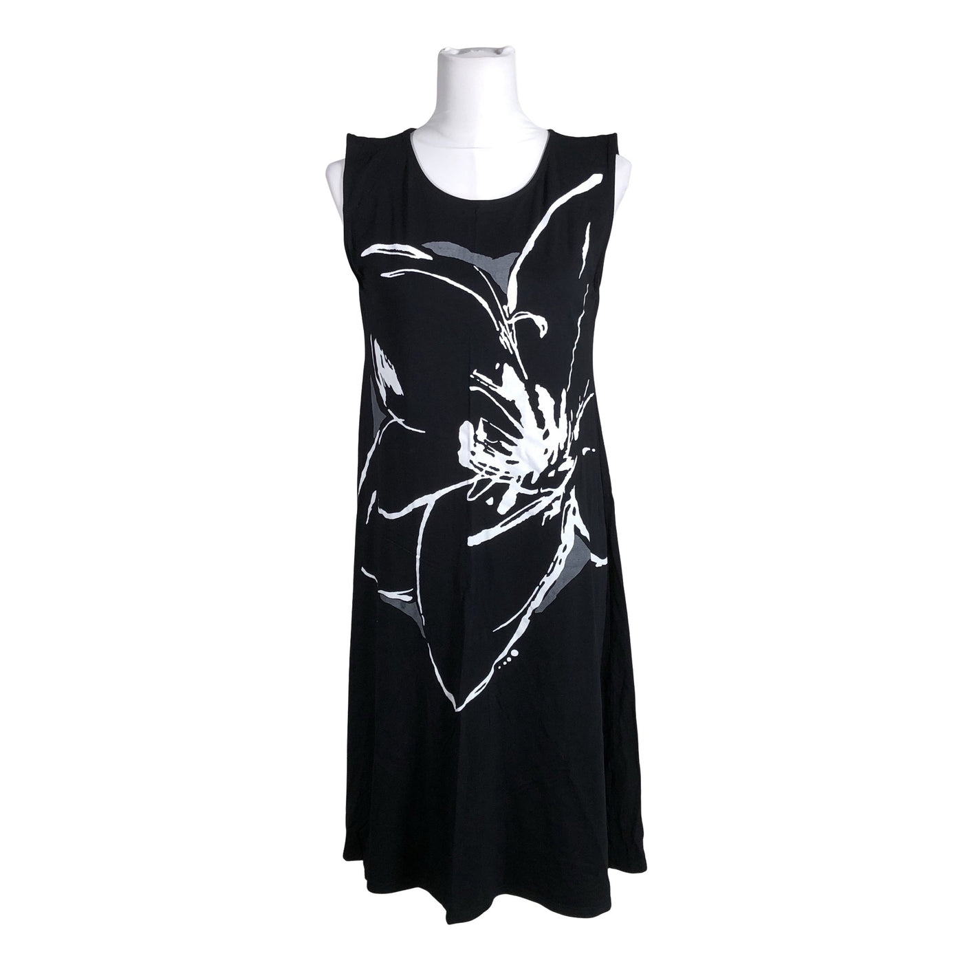 Unisex Nanso - Trikotaažist kleit, suurus 40 - Must (1)
