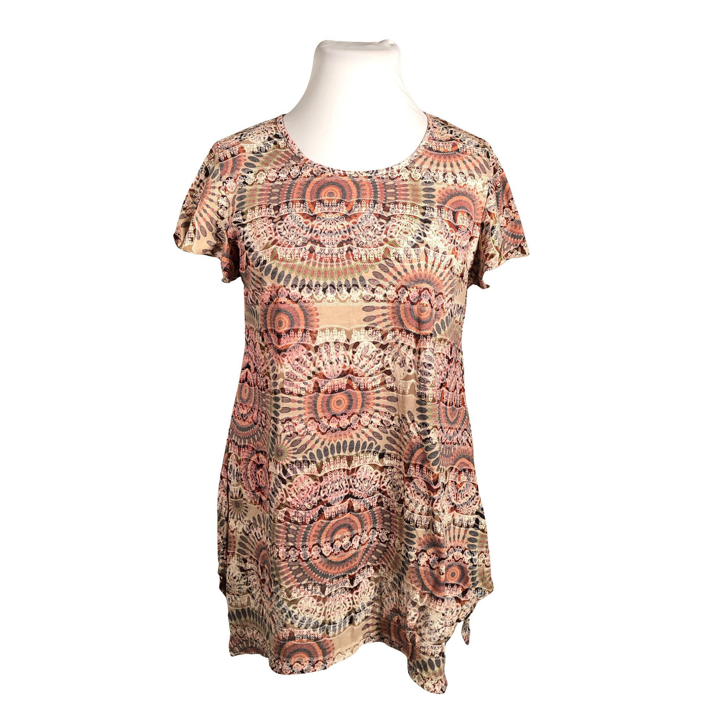 Unisex Jade - Trikotaažist tuunika, suurus 42 - Heleroosa (1)