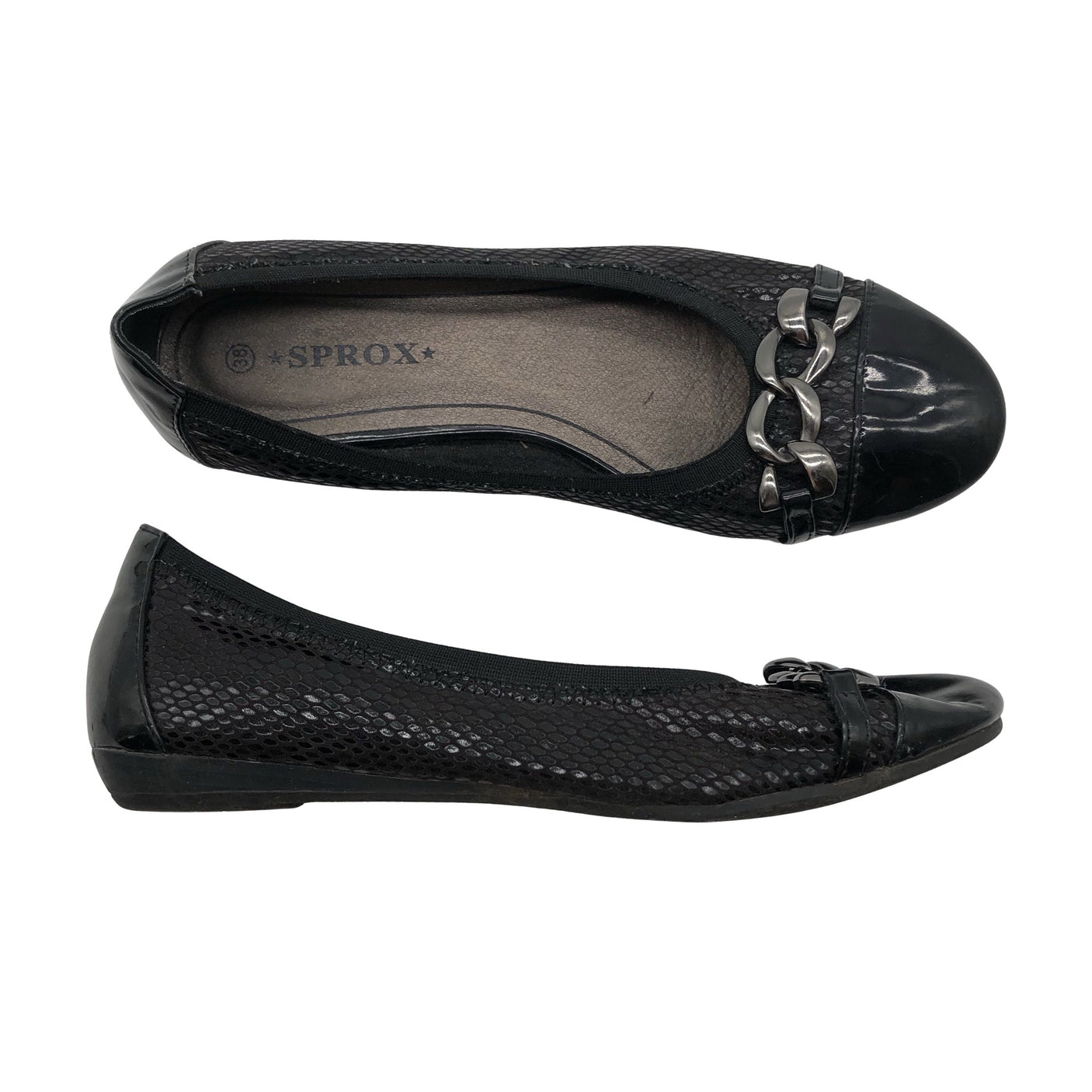 Unisex Sprox - Baleriinad, suurus 38 - Must (1)